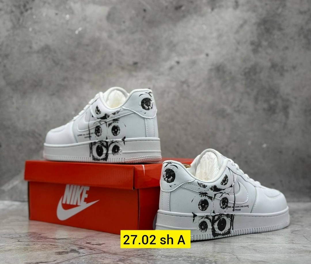 модные мужские кроссовки,nike air force 1 cdg x supreme,кроссовки air force 1 nike,кроссовки,кроссовки для мужчин