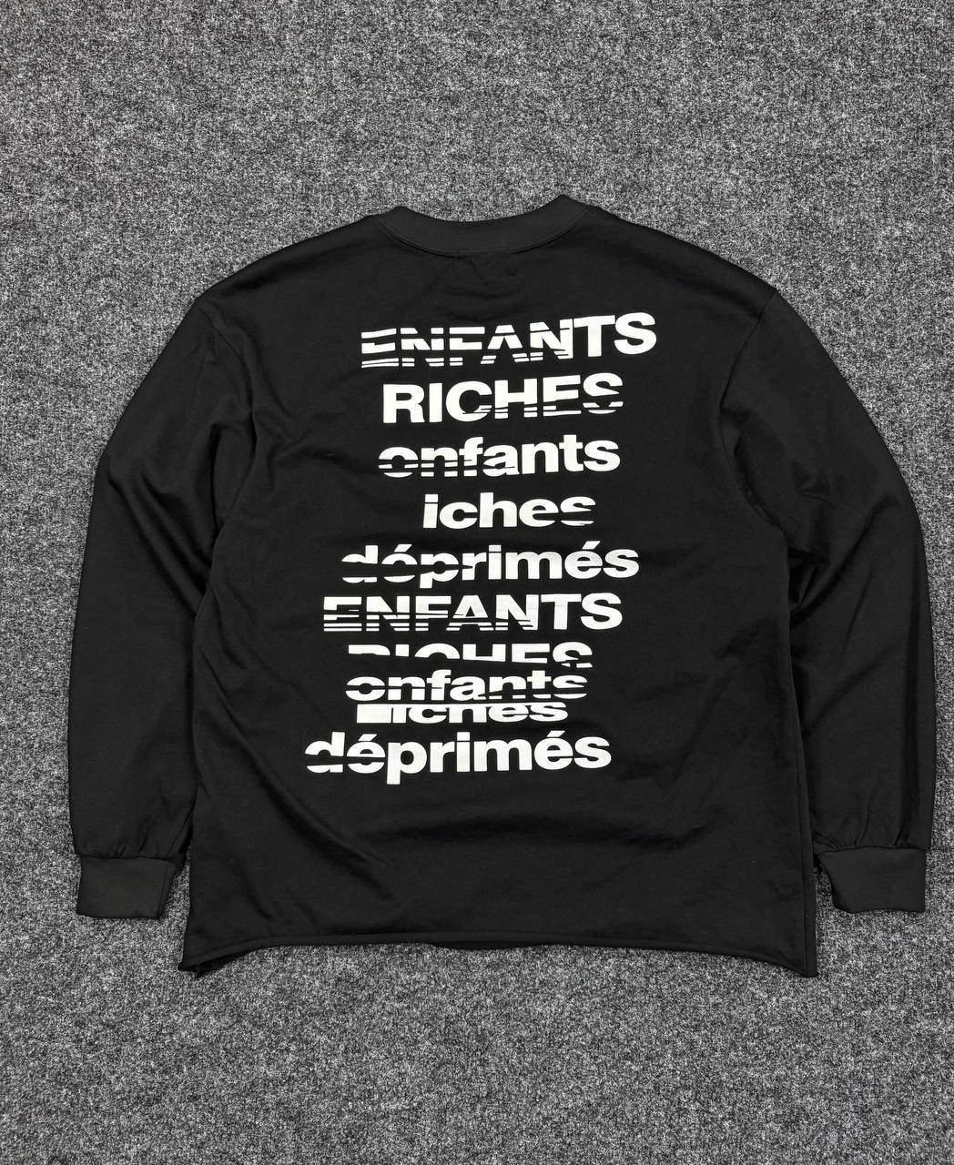 лонгслив,мужская кофта,лонгслив enfants riches teen just wanted love ls longsleeve черный,лонгслив enfants riches deprimes