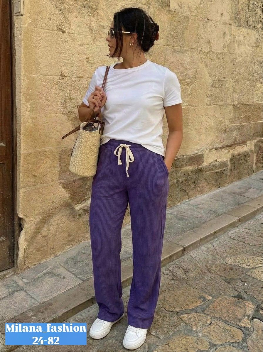 брюки модные,широкие брюки,повседневные брюки,брюки свободного кроя,брюки льняные
