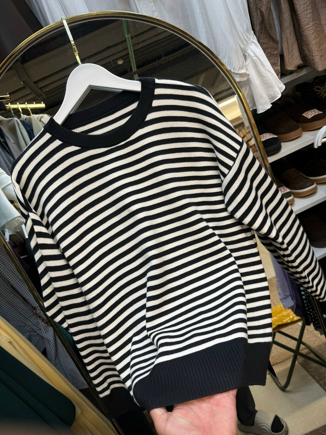 свитер оверсайз в полоску,свитер в полоску,кофта женская,свитер в полоску женский,полосатый свитер