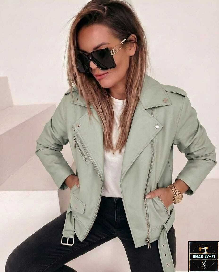 куртка косуха женская,женская кожаная куртка,куртка из экокожи женская,косуха женская,куртка косуха женская из экокожи оверсайз