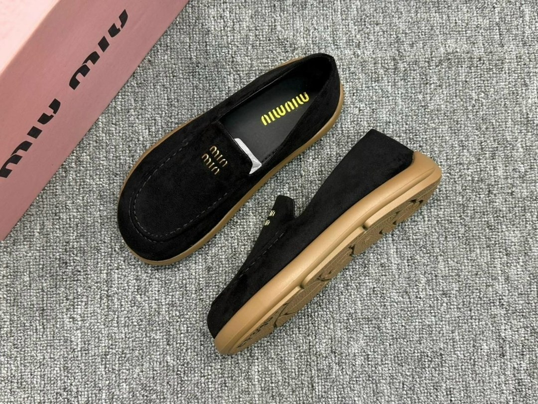 ,лоферы miu miu,модные лоферы,туфли женские miu miu, женская