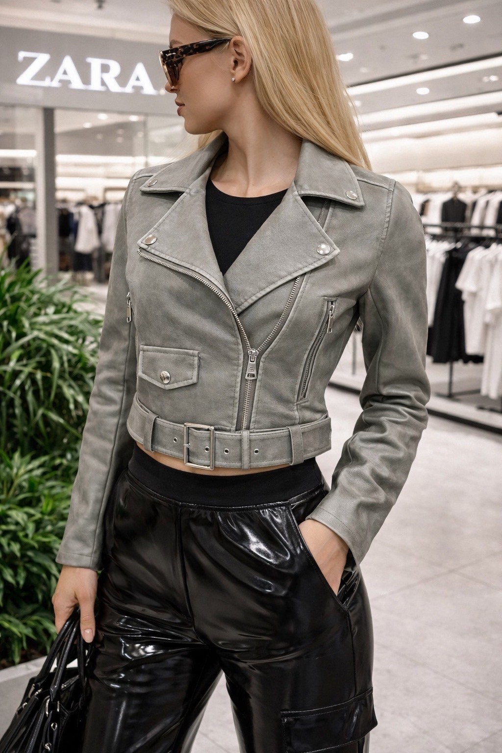 косуха куртка,женская куртка из искусственной кожи,косуха,куртка косуха женская,женская короткая куртка из искусственной кожи