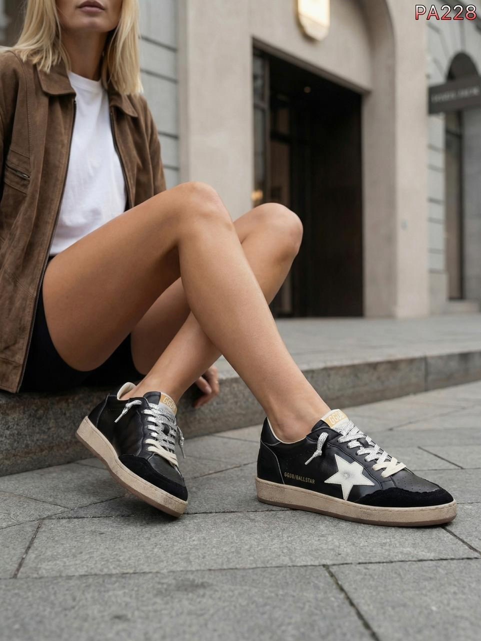 кроссовки golden goose,,golden goose кеды hi star на платформе черный,замшевые кроссовки ball star golden goose черный,кеды golden goose