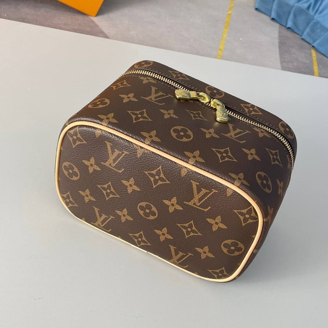 косметичка louis vuitton,косметика луи виттон,louis vuitton nice beauty case monogram mini brown,косметичка луи витон,косметичка луис виттон