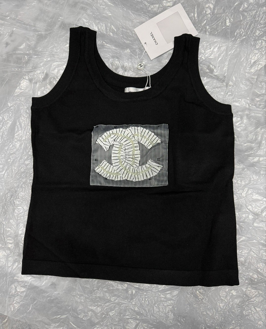 футболка шанель,майка шанель,майка,майка классическая chanel,майка женская