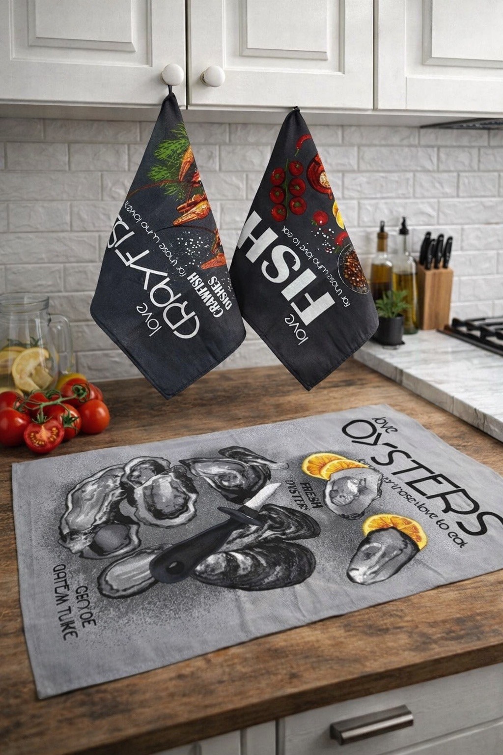 набор полотенец этель fish dish 4 шт,набор полотенец этель fish dish для кухни,набор полотенец этель italian food 4 шт,кухонное полотенце набор