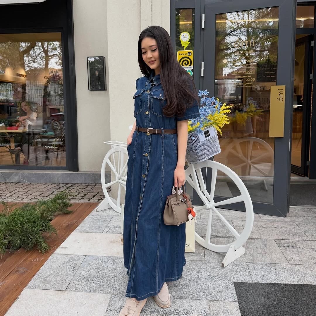 женское джинсовое платье,джинсовое платье,джинсовое платье-рубашка,женское джинсовое платье с длинными рукавами,платье джинс