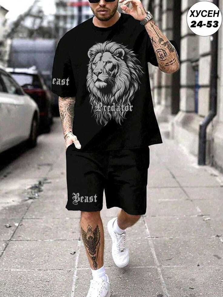 шорты мужские с принтом,спортивный костюм мужской летний с шортами,модные мужские футболки,футболка шорты мужские,одежда мужская