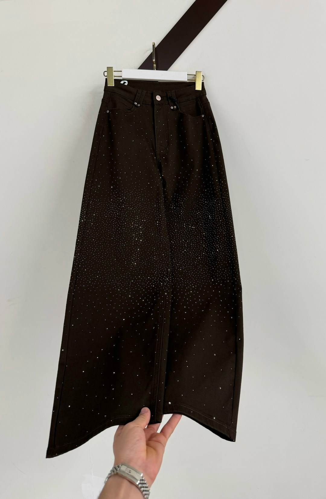 брюки с пайетками,широкие брюки,джинсы со стразами,брюки для девочек,джинсы женские