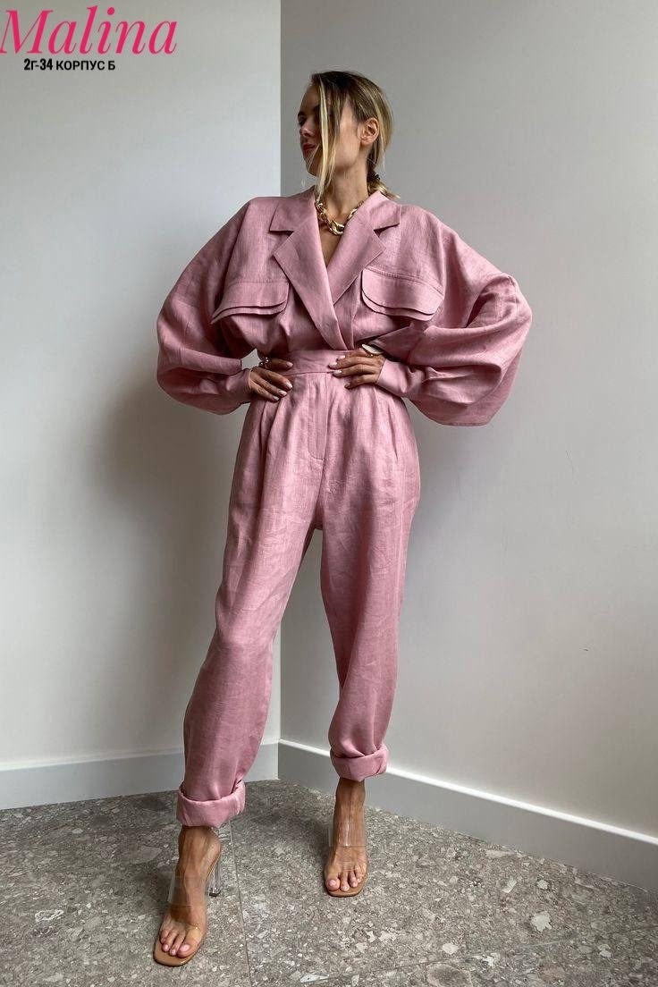 комбинезон стильный,женские комбинезоны,атласный комбинезон,женский костюм в пижамном стиле,комбинезон модный