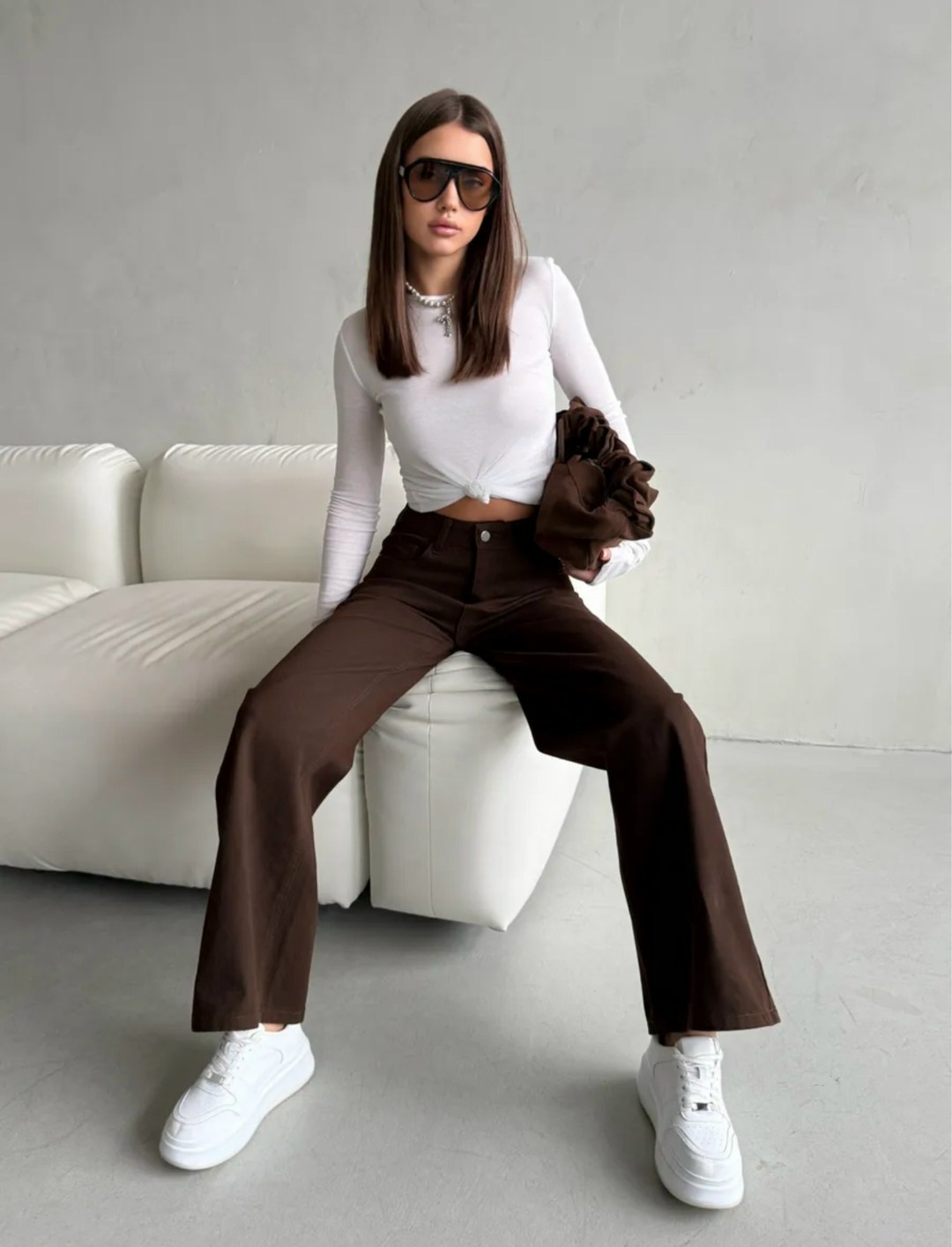 коричневые джинсы женские,коричневые джинсы,джинсы женский look of young коричневый палаццо,джинсы женский kydenim коричневый палаццо,коричневые широкие джинсы