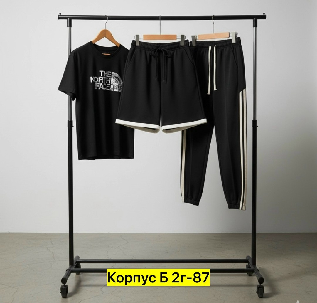 спортивные мужские костюмы,спортивные костюм,костюм шортами,комплект одежды,костюм черный