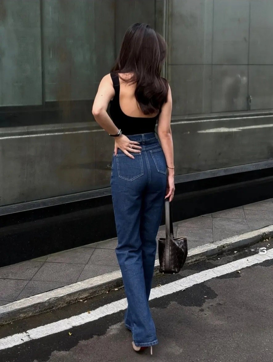 модные джинсы,мода стиль,джинсы брюки,корейская мода