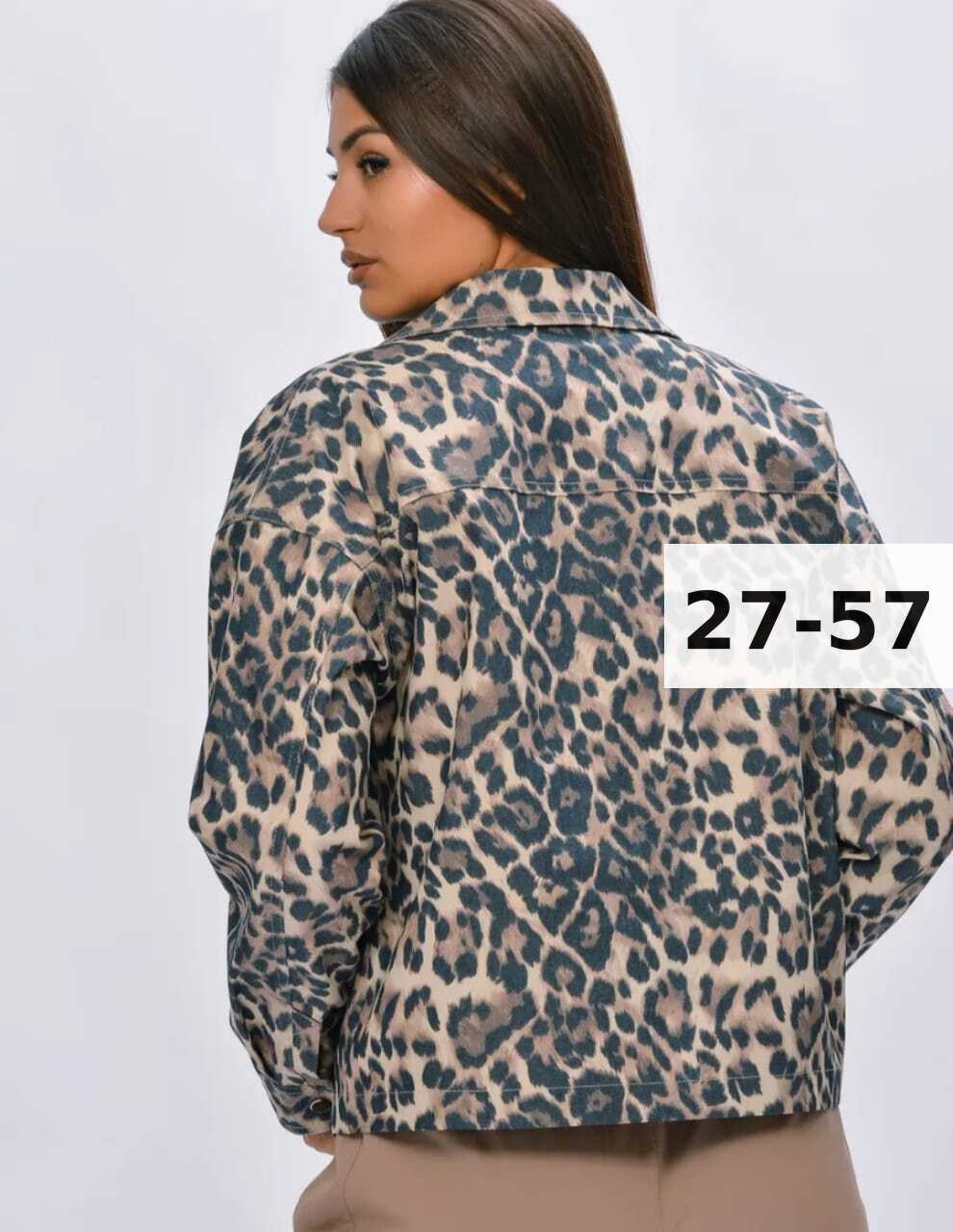 женская джинсовая куртка с леопардовым принтом,леопардовая куртка,повседневная куртка,джинсовая куртка с леопардовым принтом,женская куртка