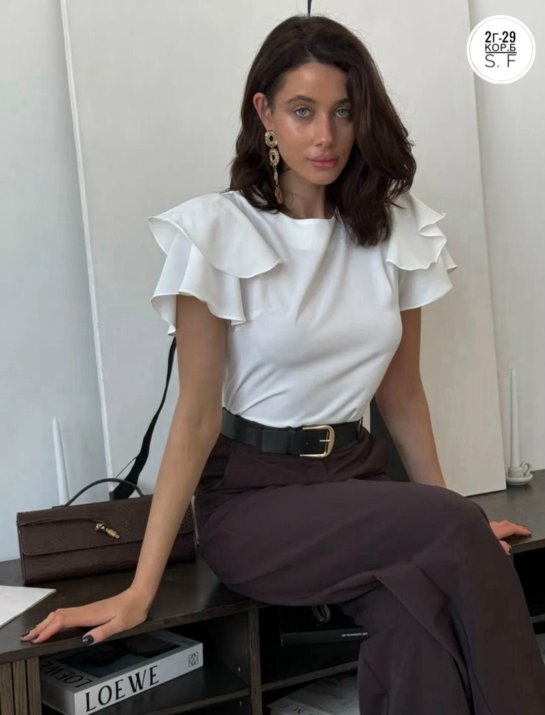 блузка с оборками,блузка женская,блуза,женская блуза,блузка стильная