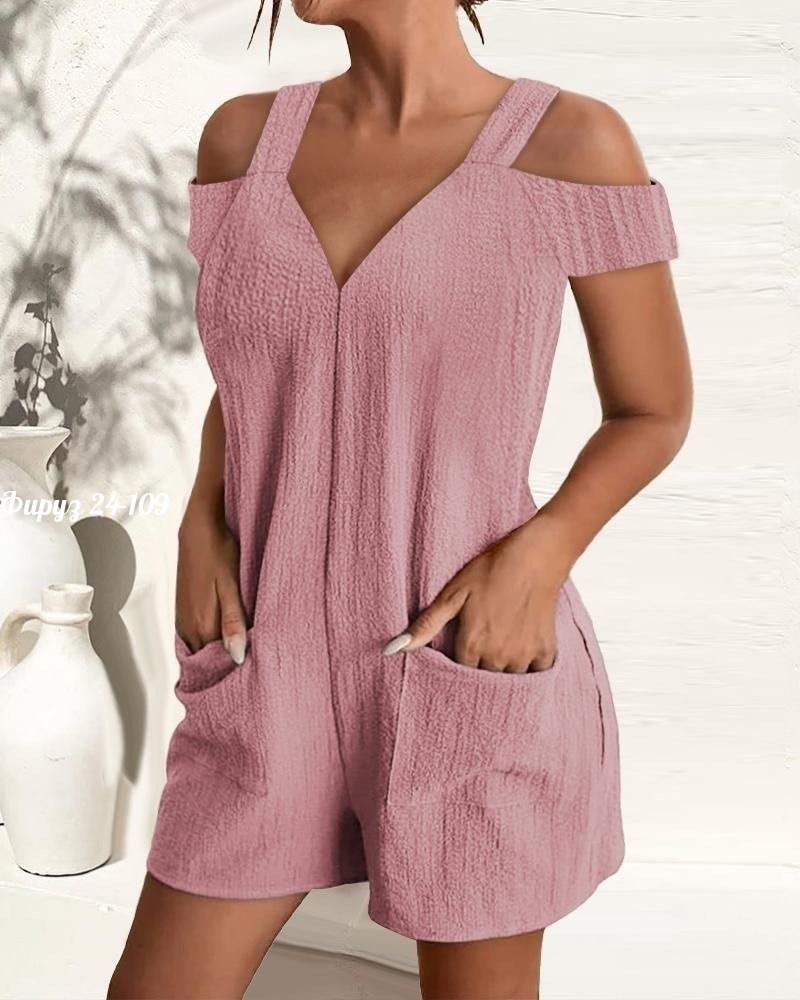 комбинезон шорты женский,элегантные комбинезоны,женские комбинезоны,комбинезон летний повседневный,комбинезон повседневный