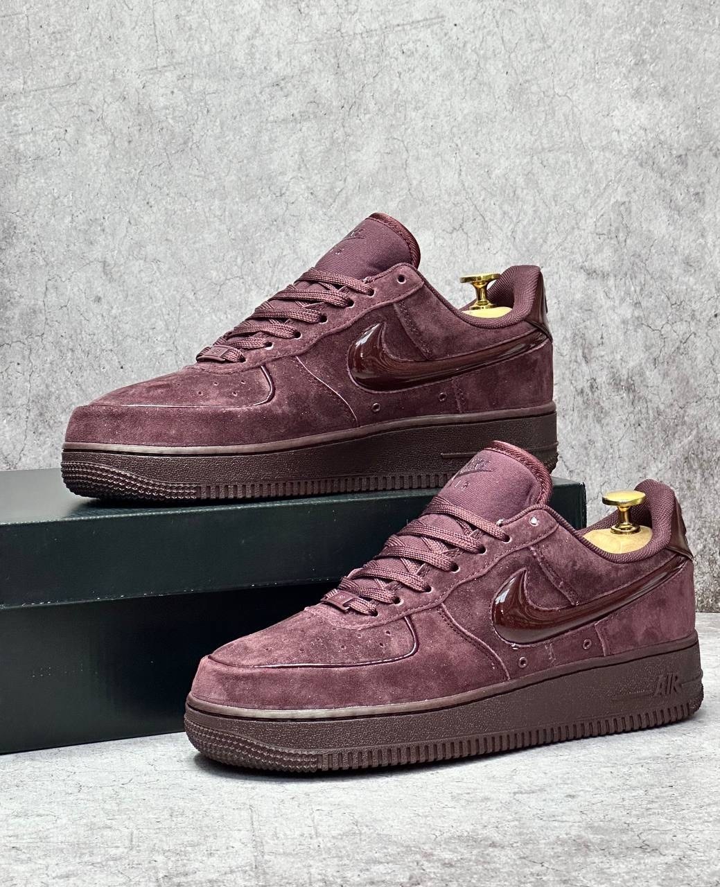 nike air force 1 low цвет бордовый,кроссовки nike air force 1 low цвет бордовый,nike air force 1 low,nike air force 1 '07,бордовые кроссовки найк air force 1 low