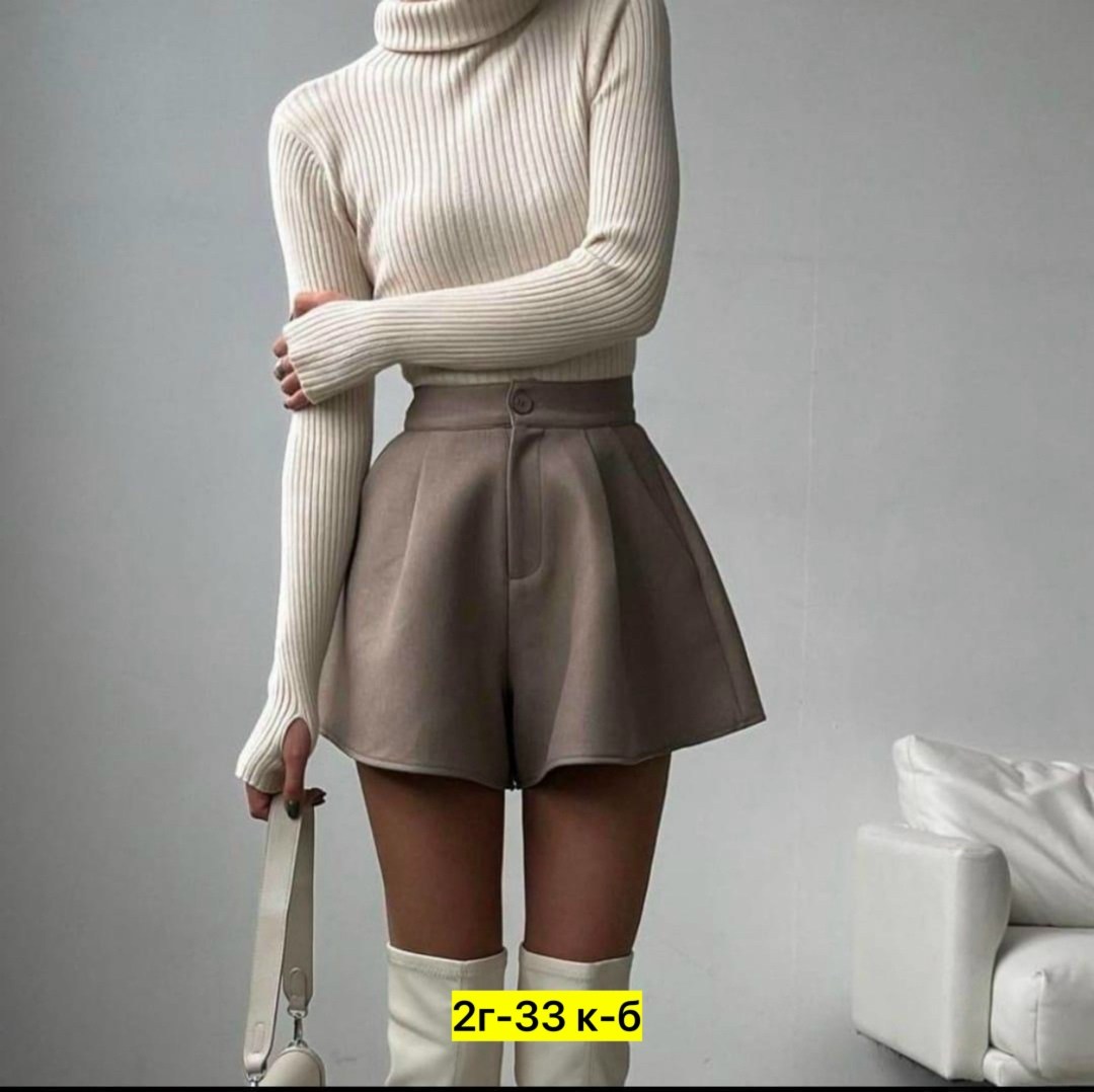 юбка спандекс,шорты женские с завышенной талией,шорты деловые женские на высокой талии,расклешенные шорты с высокой талией,шорты костюмные женские