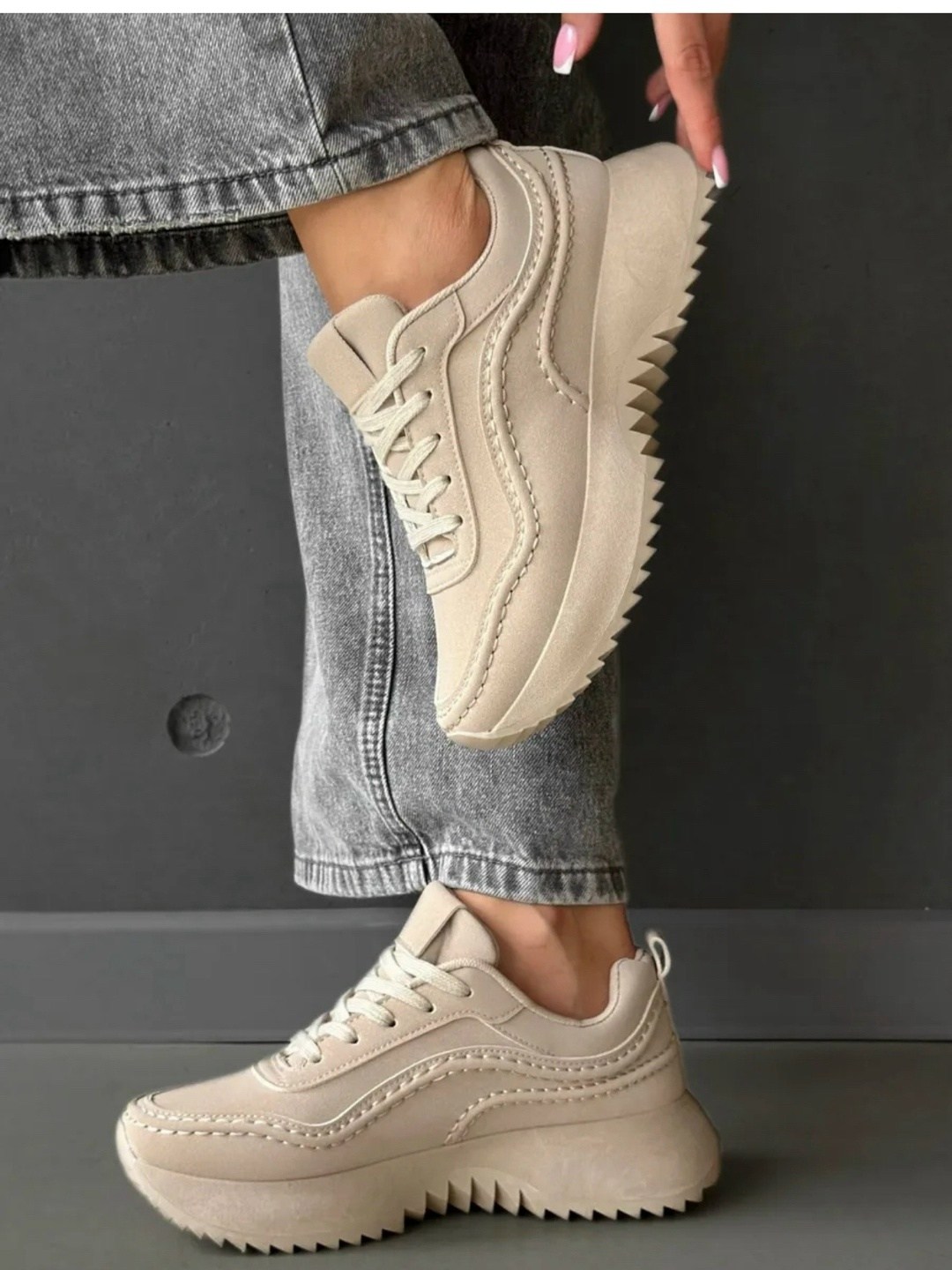 ,кроссовки женскиe,бежевые кроссовки,кроссовки на высокой подошве,женские кроссовки на платформе
