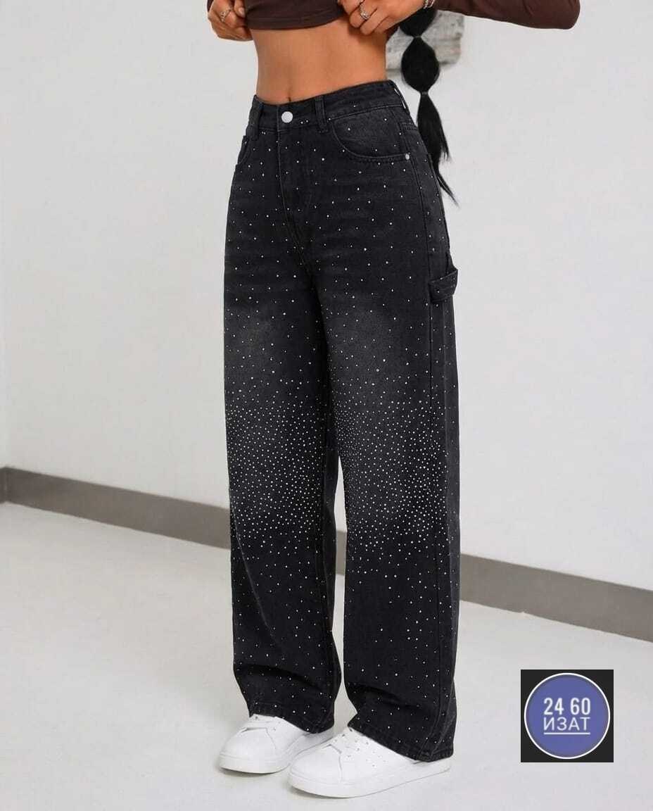джинсы со стразами,джинсы со стразами женские,брюки джинсы,женские джинсы,джинсы