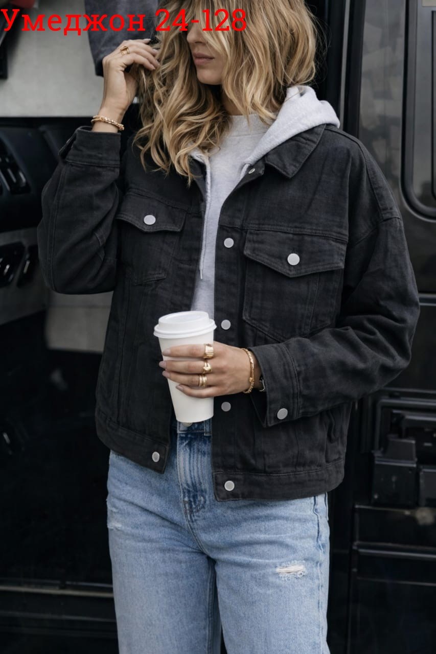 женская джинсовая куртка,джинсовая куртка,свободная джинсовая куртка,женская джинсовая куртка большого размера,женская джинсовая куртка с капюшоном