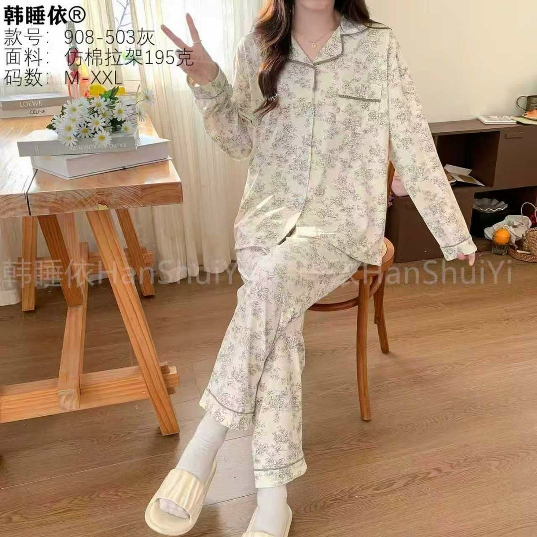 женская пижама,женская пижама с длинным рукавом,женские пижамные комплекты,пижама для женщин,комплект пижама