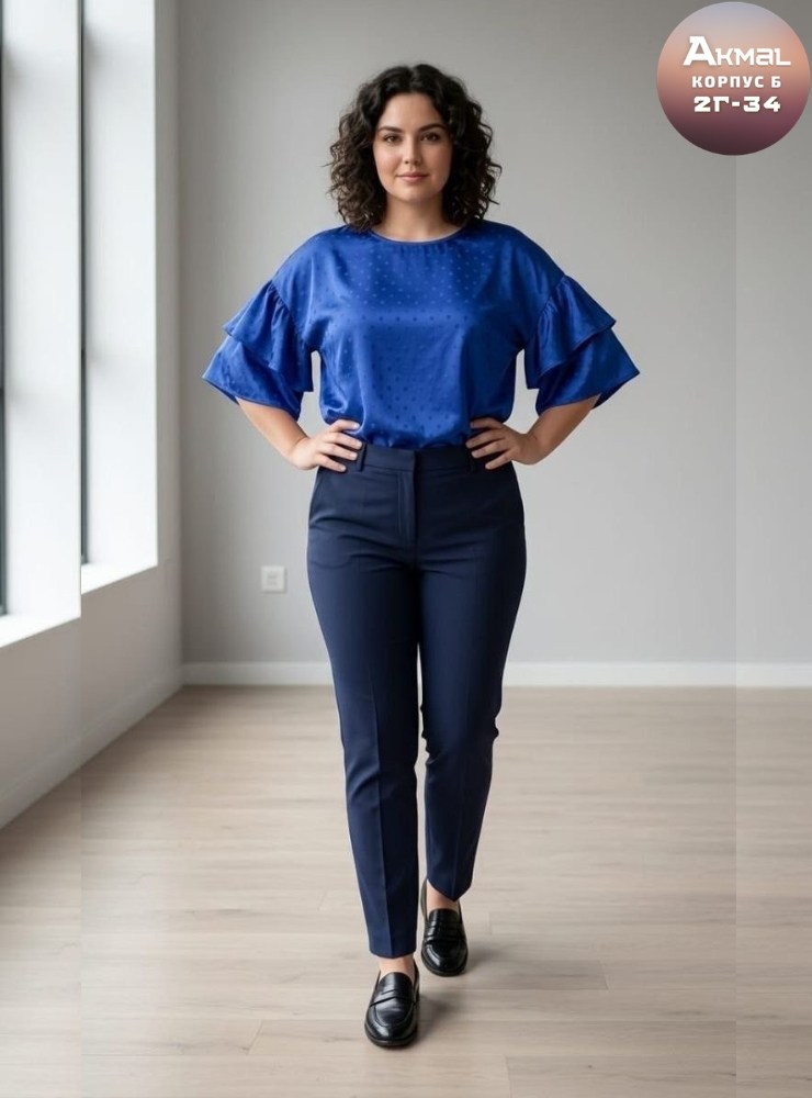 блуза свободного кроя,блуза,блузка женская,блузка и брюки,брюки прямые