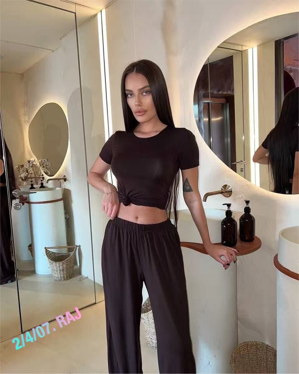 костюм с кроп топом,костюм с брюками,трикотажные костюмы,костюм двойка женский,костюм топ и брюки