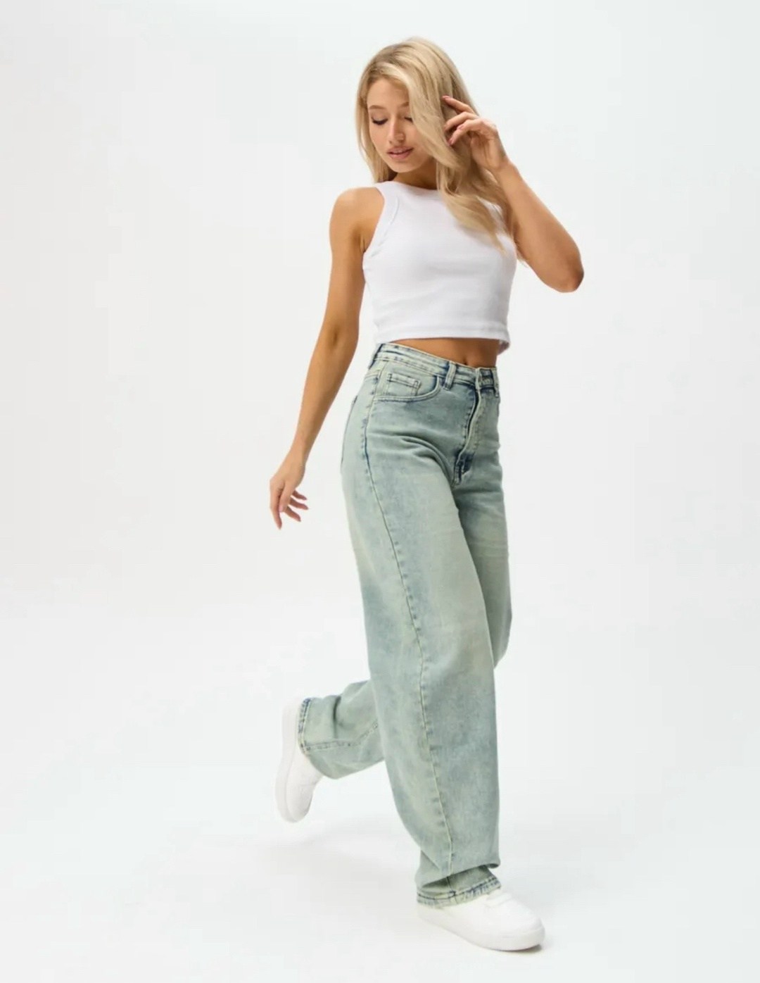 женские джинсы,мешковатые широкие джинсы светло-голубого цвета levi's,джинсы,джинсы широкие,брюки джинсы