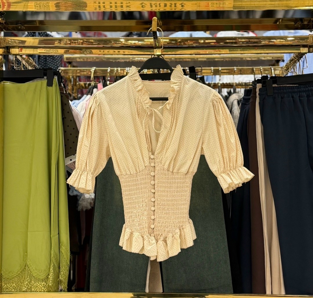 блузка с оборками,повседневная блузка,модная блузка,женская блузка,женская элегантная блузка