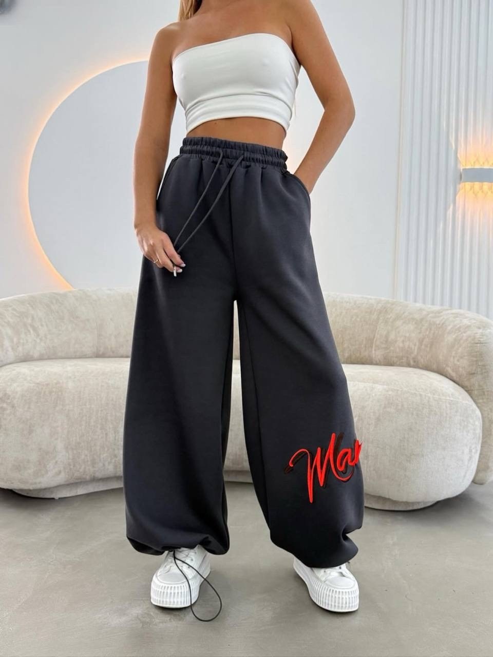спортивные брюки,брюки женские палаццо,брюки с нaчесoм,штаны женские,повседневные штаны