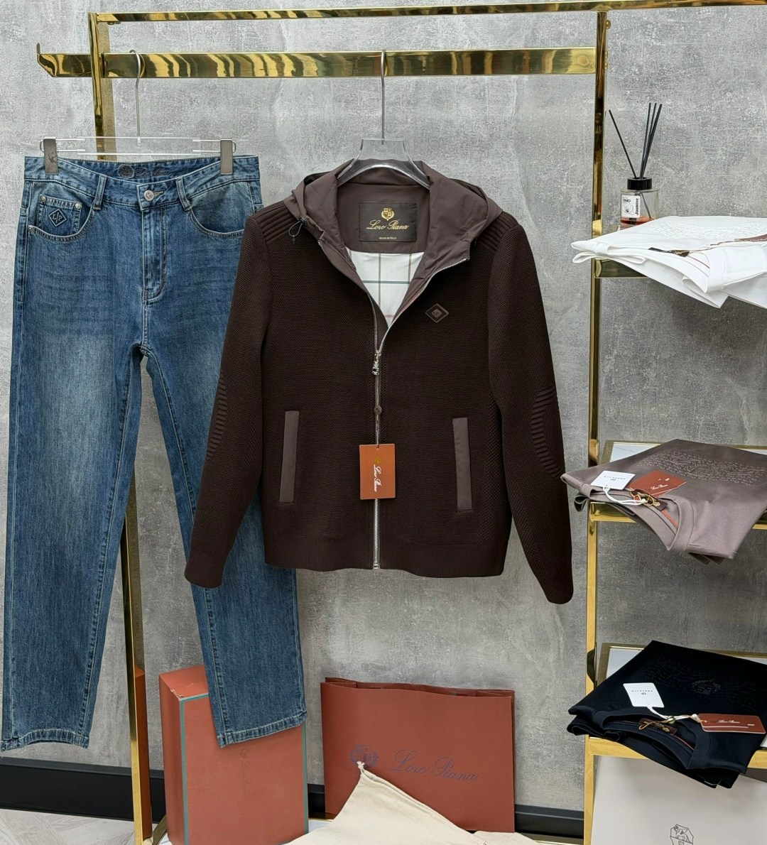 кашемировая куртка loro piana с капюшоном коричневая,кашемировая куртка мужская loro piana,кашемировая куртка loro piana с капюшоном,куртка loro piana,куртка мужская loro piana