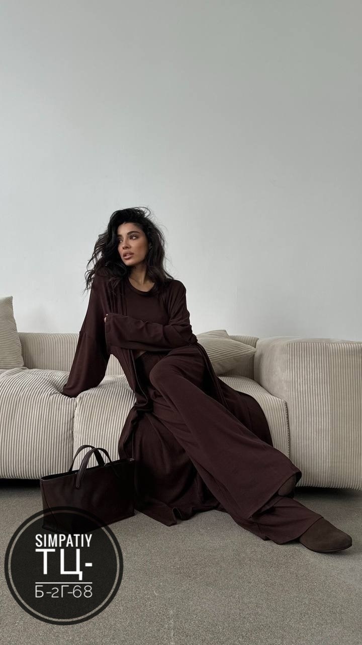 костюм с брюками палаццо,костюм тройка женский,костюм тройка с брюками,костюм тройка летний с кардиганом incepto 433501298,костюм с брюками