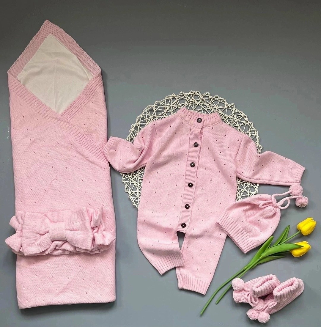 комплект на выписку,комплект вязаный на выписку,вязаные комплекты для новорожденных,вязаный комбез на выписку,комплект для новорожденного