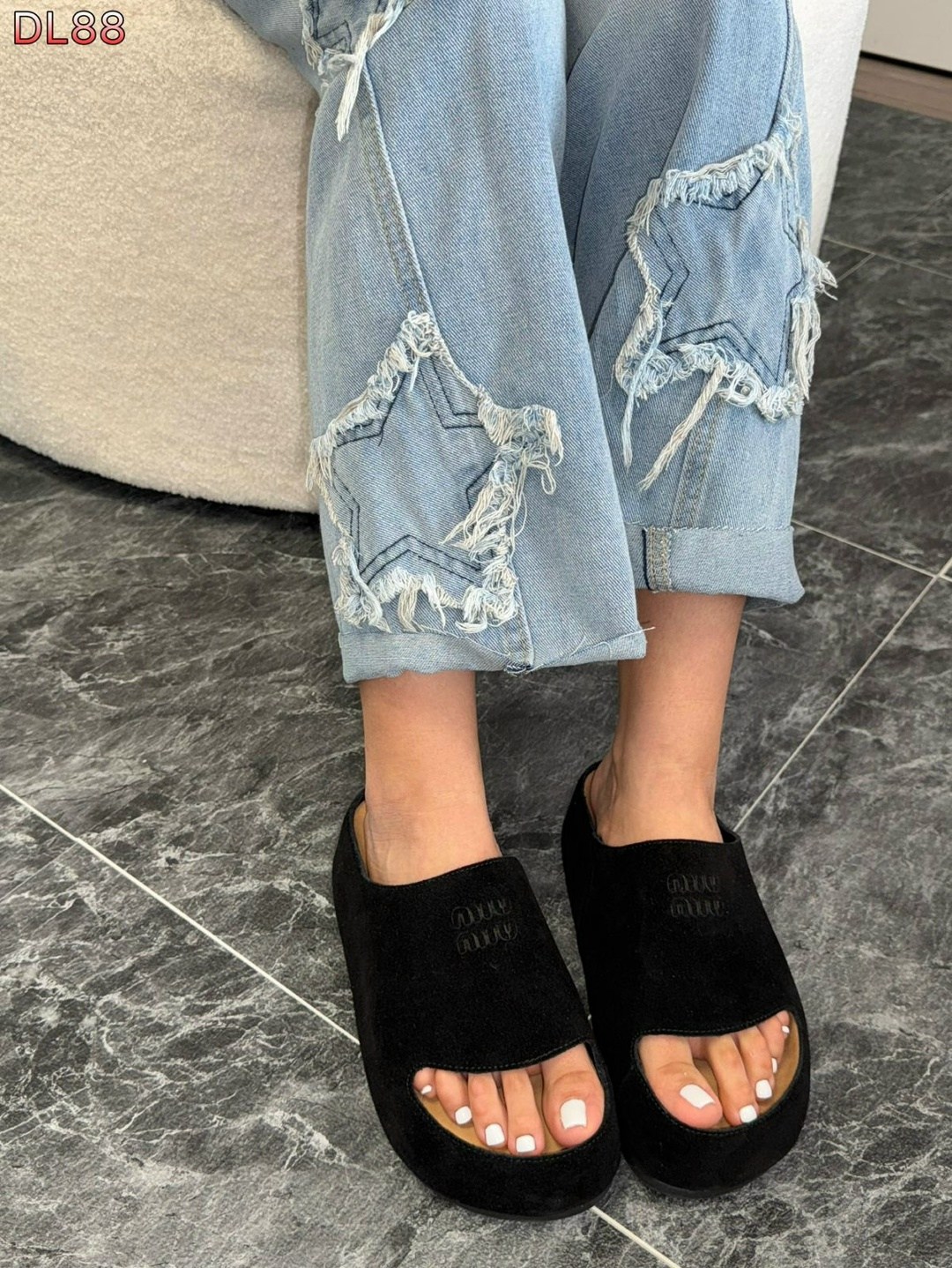 шлепанцы miu miu,,мюли miu miu,женские шлепки,шлёпанцы женские