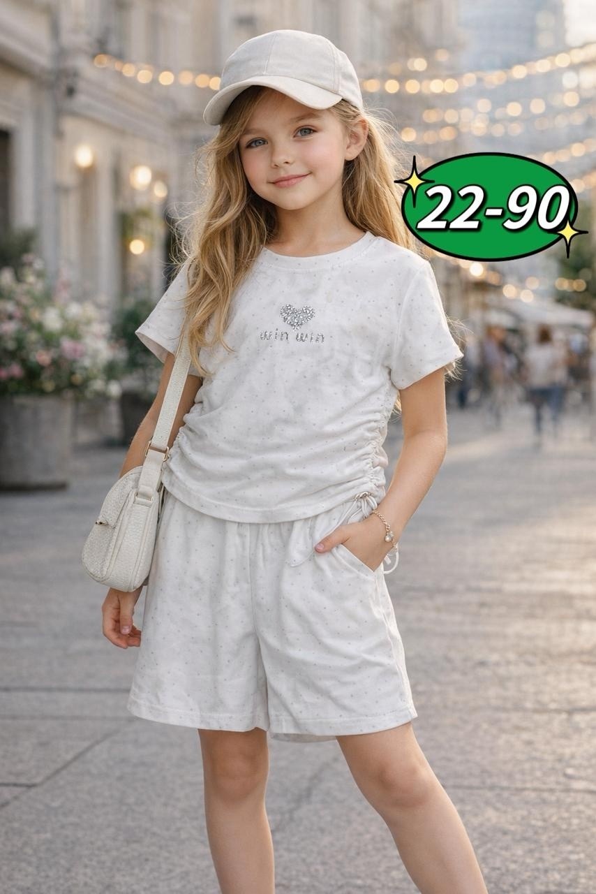 костюм с шортам,футболки для девочек,наряды для девочек,платья для девочек,летний костюм с шортами