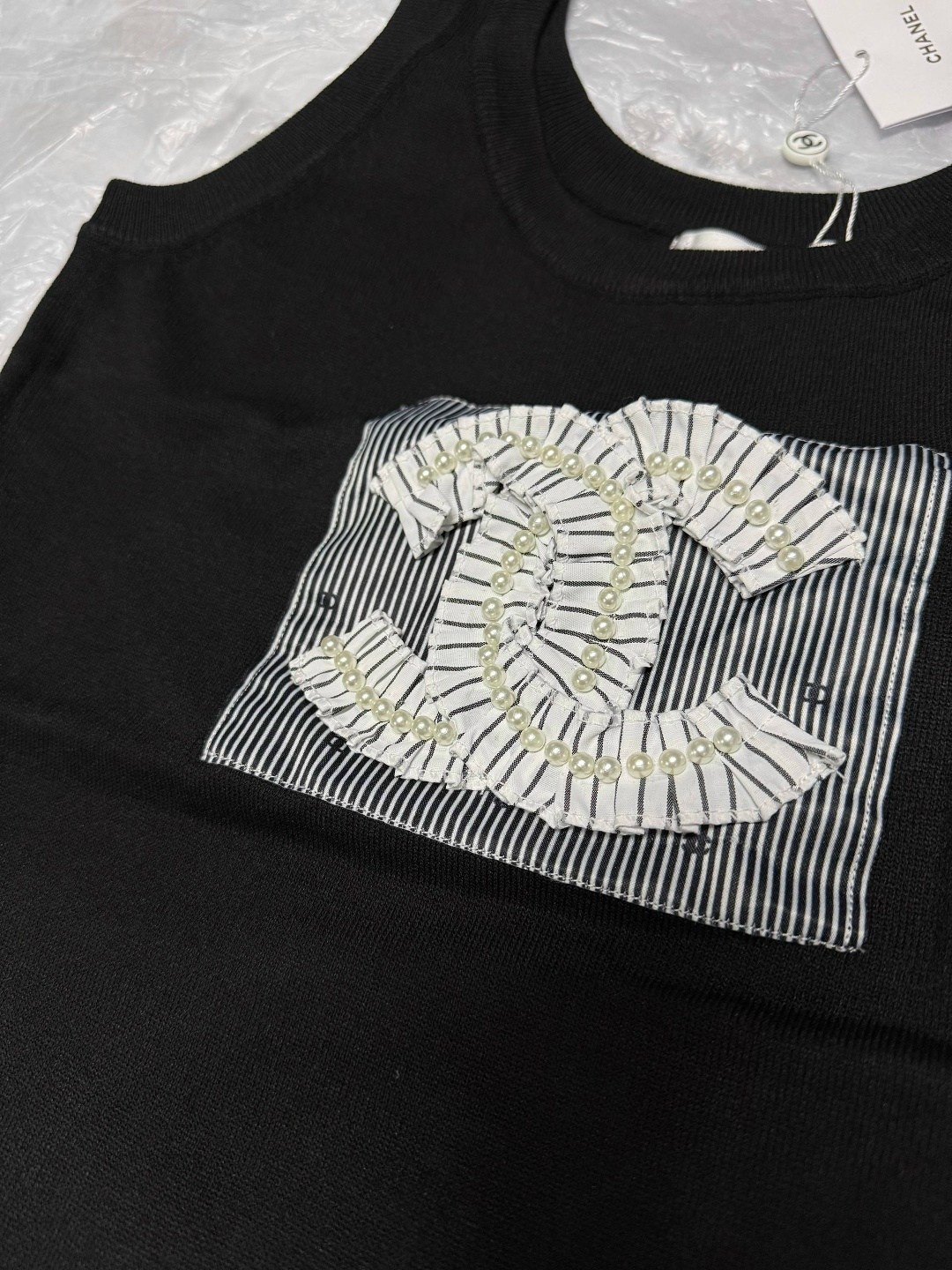 футболка шанель,майка шанель,майка,майка классическая chanel,майка женская