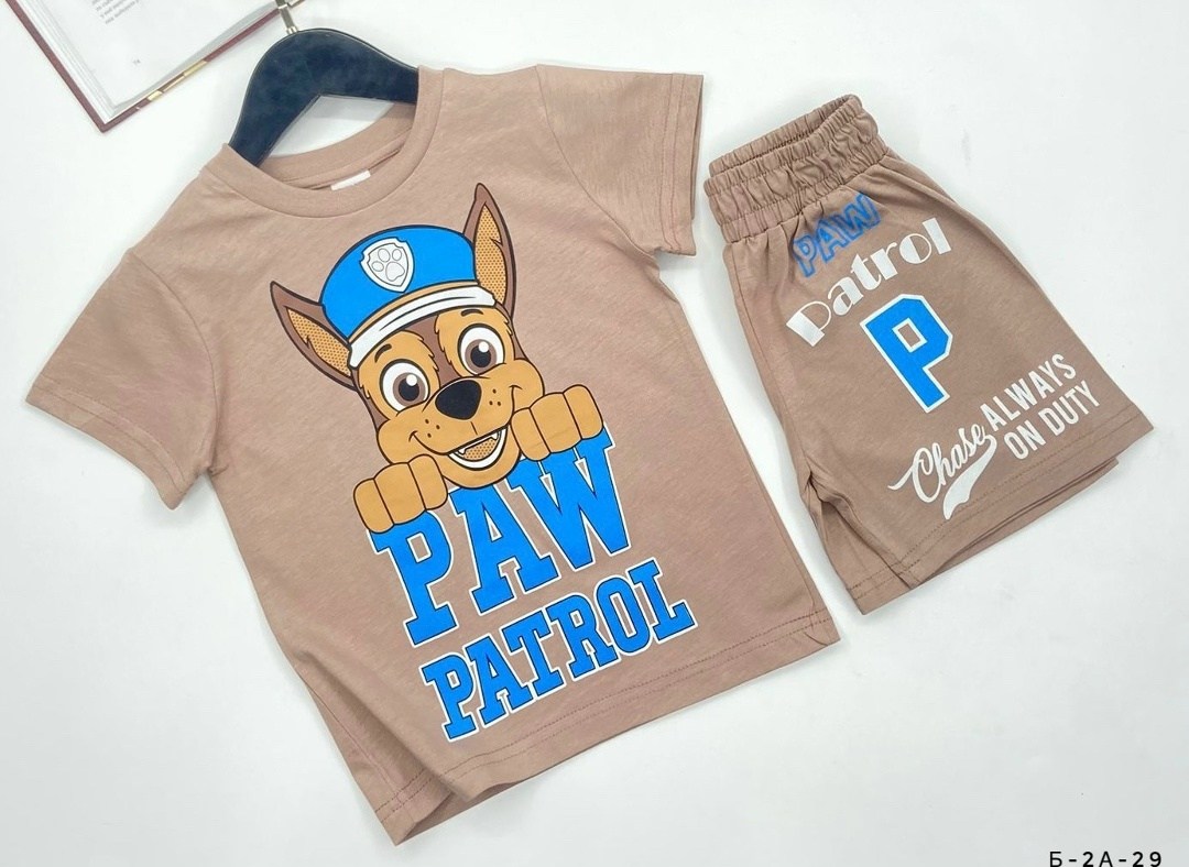 футболка paw patrol щенячий патруль,футболка щенячий патруль,комплект для детей,футболки для мальчика,детская футболка щенячий патруль