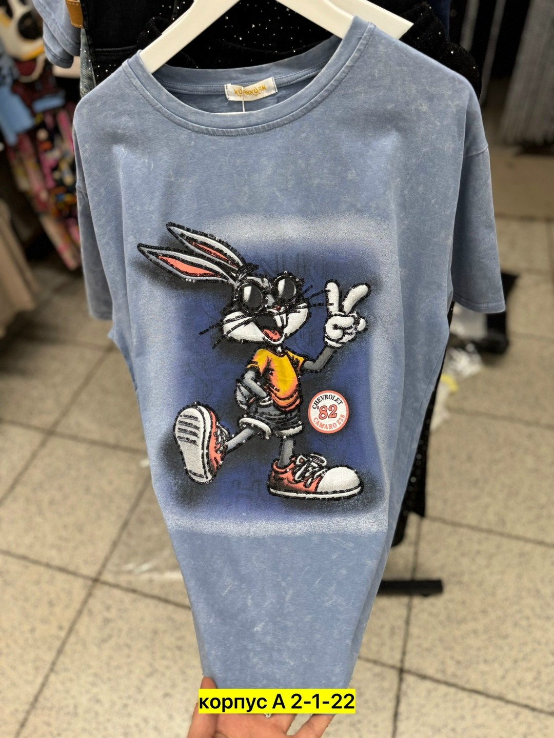 футболка женская,футболка вареная оверсайз принтом зайчик,женская футболка оверсайз,футболки женские с принтом