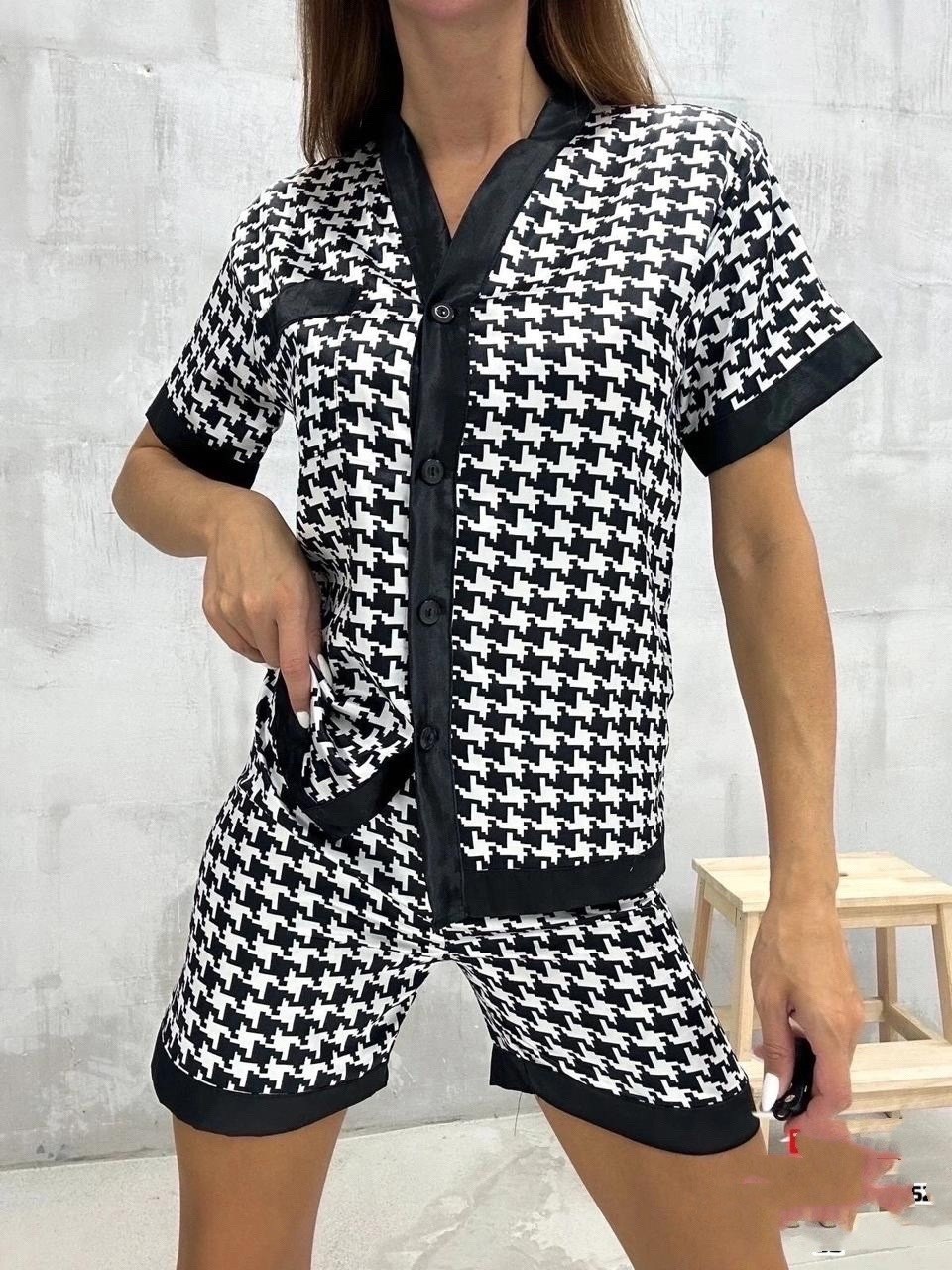 женская пижама,пижама тройка,домашняя одежда женская,домашний костюм пижама,пижама черная