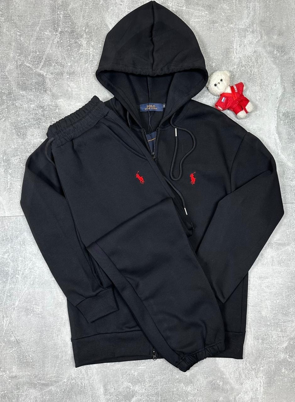 спортивный костюм polo ralph lauren мужской,спортивные костюм,мужские спортивные костюмы,мужской спортивный костюм polo ralph lauren из хлопка и флиса черный