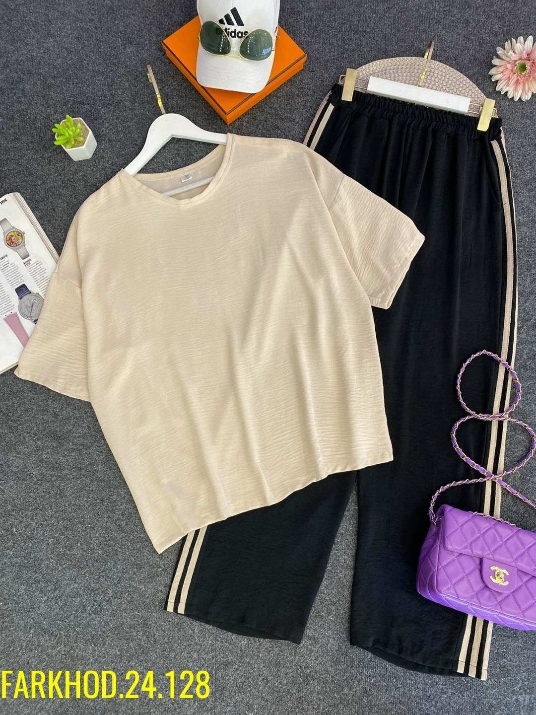 одежда для женщин,костюм женский,костюм с брюками,,брюки палаццо