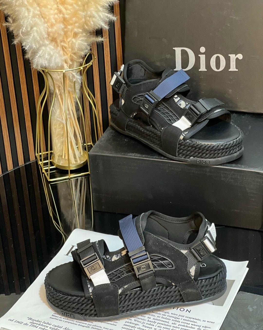 босоножки dior,сандалии dior,сандалии кристиан диор,женские сандалии dior dioract чёрного цвета,сандалии женские dior