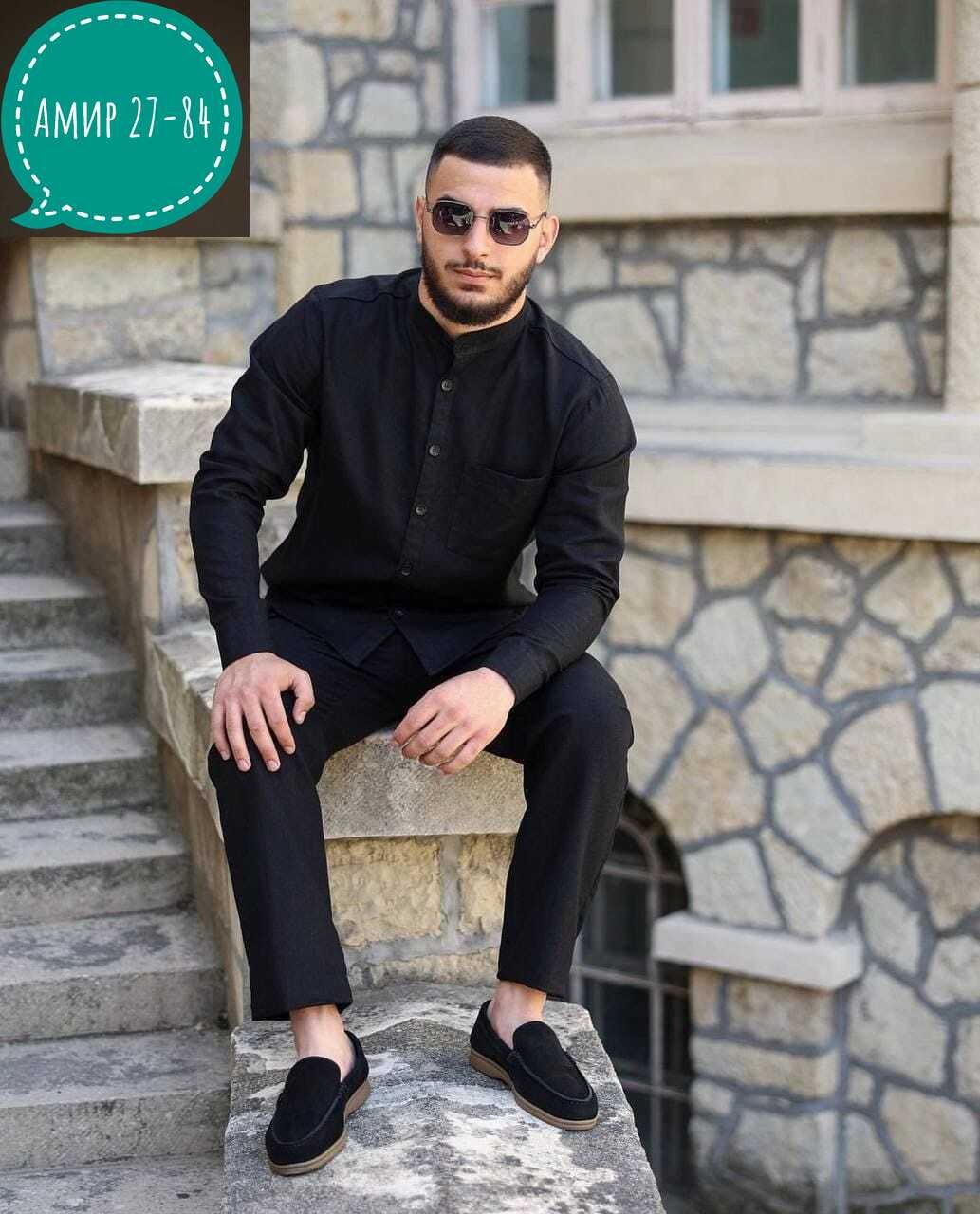 костюм мужской бежевый,мужской костюм из льна,льняной костюм мужской,исламский костюм из натурального хлопка "пакистанка" gazzan,мужской костюм двойка