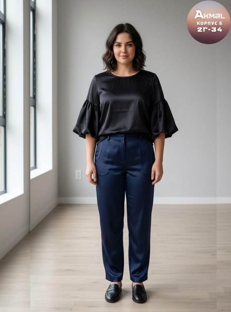 блуза свободного кроя,блуза,блузка женская,блузка и брюки,брюки прямые