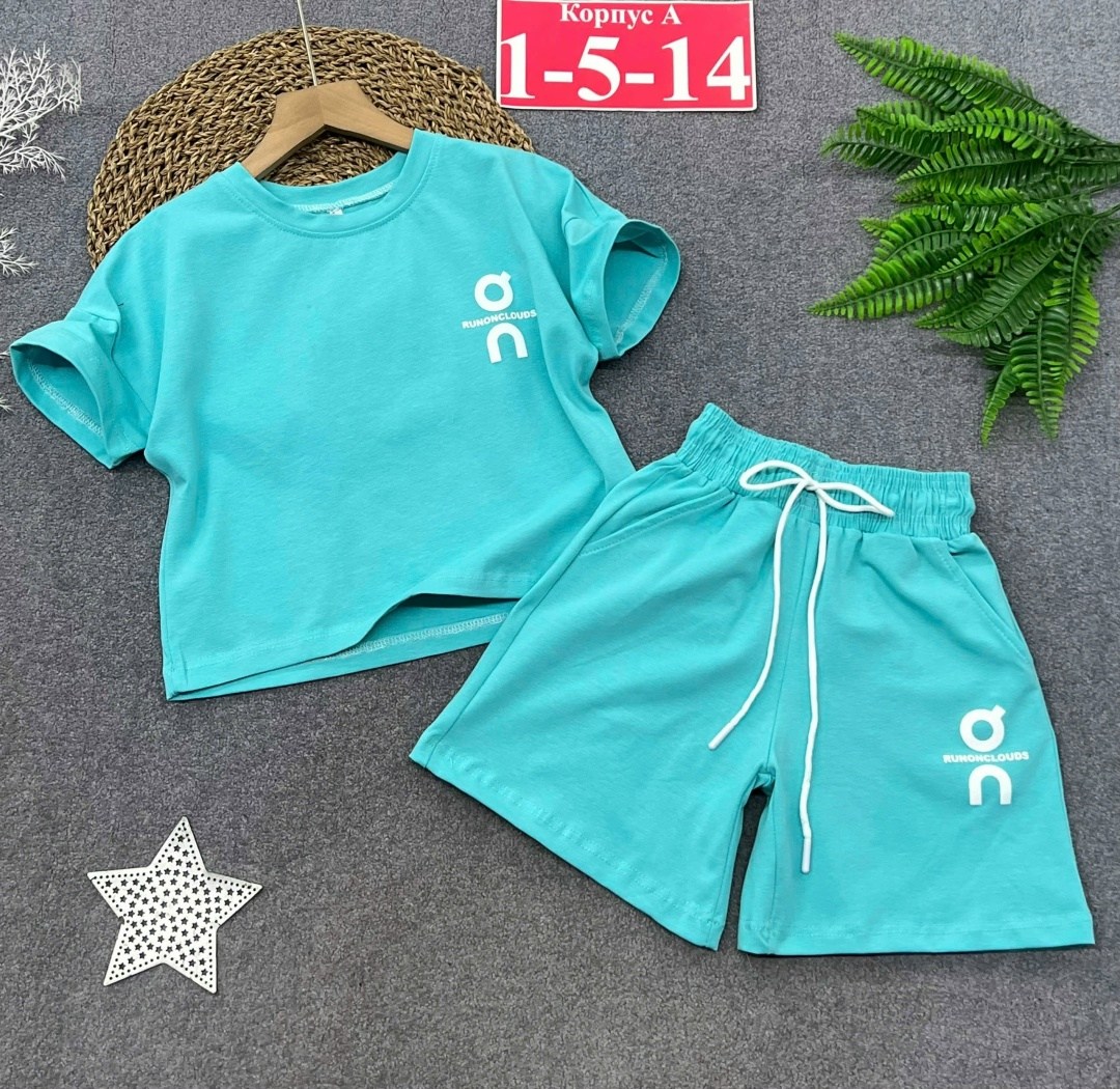 костюм для девочек,детский костюм с шортами,шорты для девочек,комплект футболка шорты,костюм трикотажный