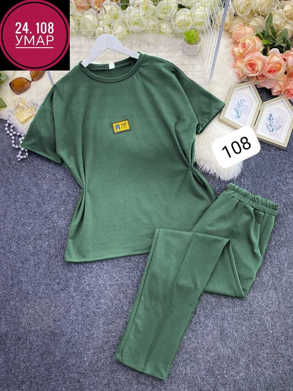 костюм трикотажный,костюм женский,женский костюм двойка футболка/штаны nobilitas голубой (l размер),спортивные костюмы,женский костюм двойка