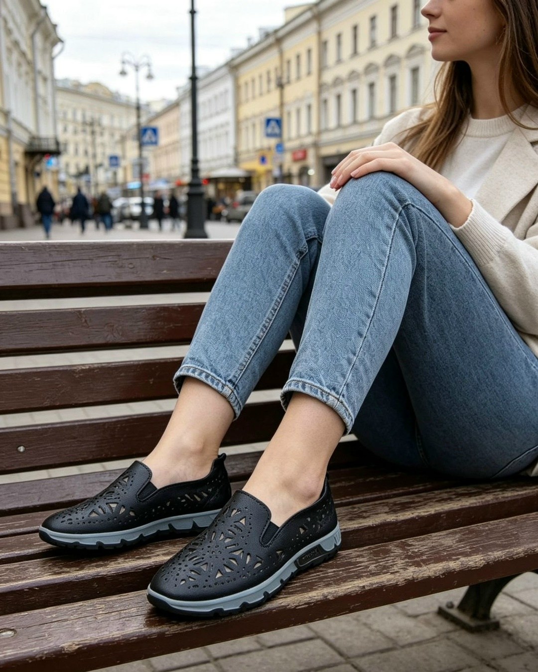 ,мокасины лоферы для проблемных ног tapki vsem,туфли с перфорацией,мокасины женские,туфли женские