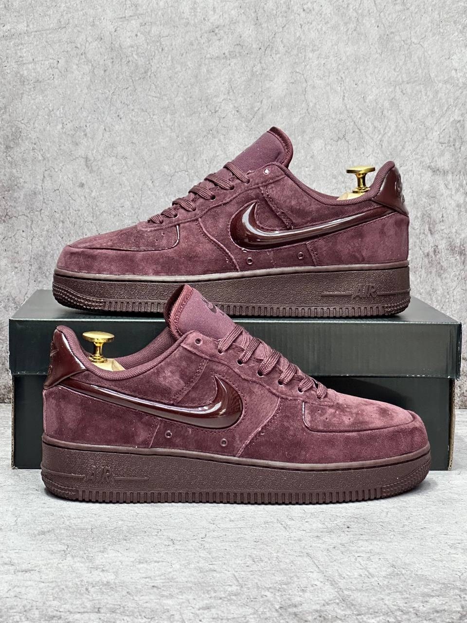 nike air force 1 low цвет бордовый,кроссовки nike air force 1 low цвет бордовый,nike air force 1 low,nike air force 1 '07,бордовые кроссовки найк air force 1 low